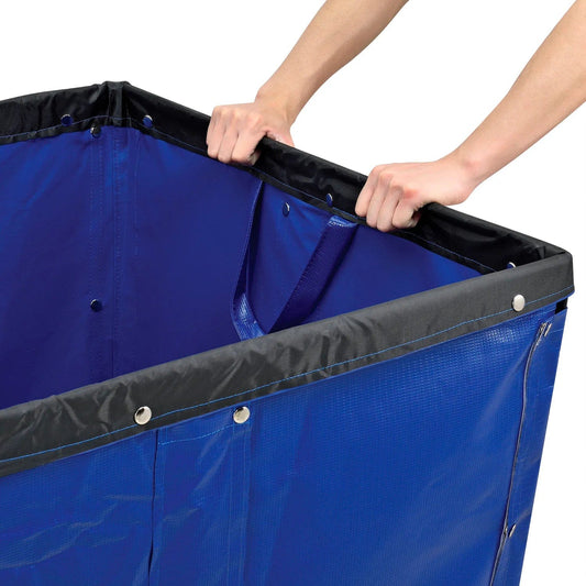 Centerline Dynamics Bulk Container & Tilt Trucks KD, 16 Bushel, Vinyl Basket Bulk Truck