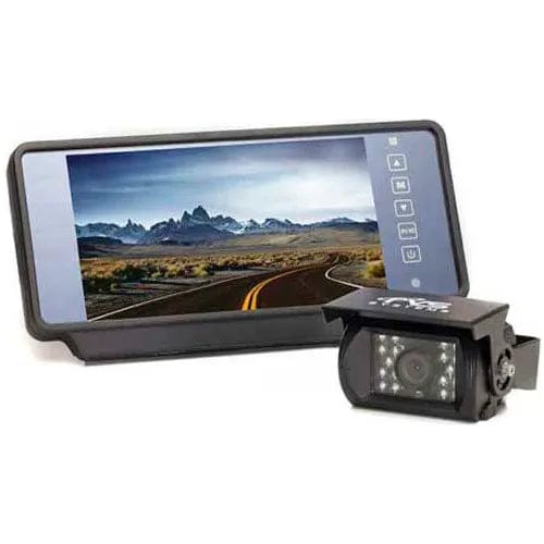 Centerline Dynamics Camera Systems Rear View Safety Camera System - One Camera W/ 7" Replacement Mirror Display
