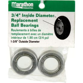 Centerline Dynamics Casters & Wheels Accessories Marathon 3/4" Standard Ball Bearings - 60010 (2 Pack)