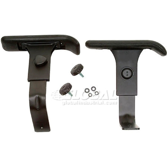 Centerline Dynamics Chair Parts & Accessories Adjustable T-Arms Armrests (per pair)