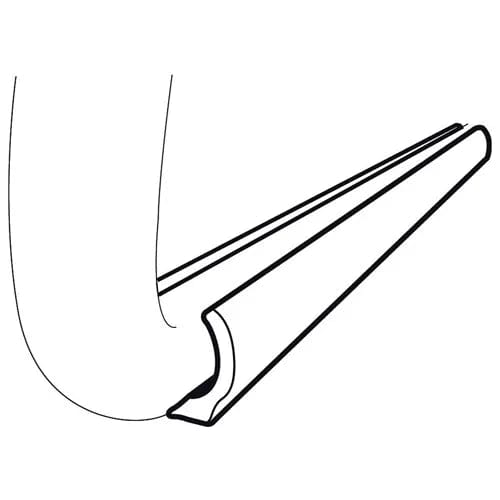 Centerline Dynamics Chair Parts & Accessories Non-Marking Glides for Popcorn Stacking Chairs, Pack of 2