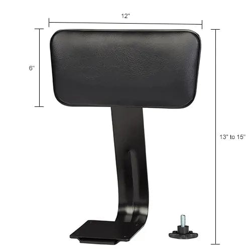 Centerline Dynamics Chair Parts & Accessories Padded Vinyl Backrest - Black
