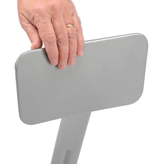 Centerline Dynamics Chair Parts & Accessories Steel Backrest for Interion Shop Stools - Gray