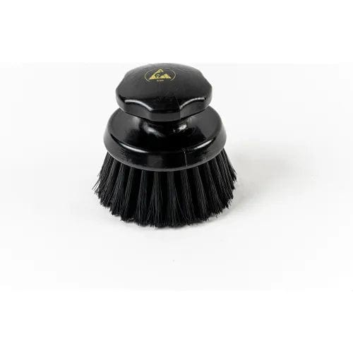 Centerline Dynamics Cleaning Brushes ESD Conductive Round Brush, 4-2/5 Diameter, Black