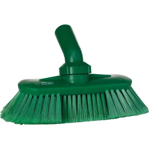 Centerline Dynamics Cleaning Brushes Waterfed Washing Brush w/ Angle Adjustment- Soft/Split, Green