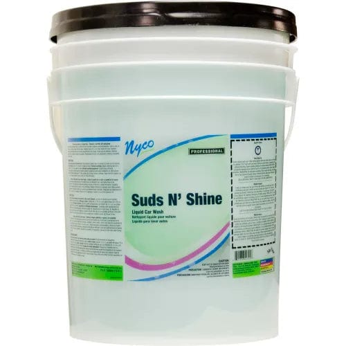 Centerline Dynamics Cleaning Chemicals Nyco - Suds N' Shine Liquid Car Wash, Fresh Scent, 5 Gallon Pai