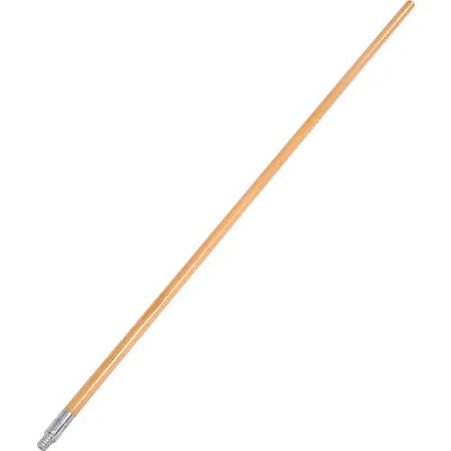 Centerline Dynamics Cleaning Tool Accessories Carlisle Metal Tip Threaded Wood Handle , 60"L x 15/16"Dia. - 4526700 - Pkg Qty 12
