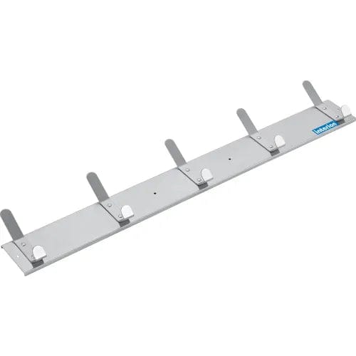 Centerline Dynamics Coat Racks & Stand 36"W Coat Rack with 5 Hook - Silver