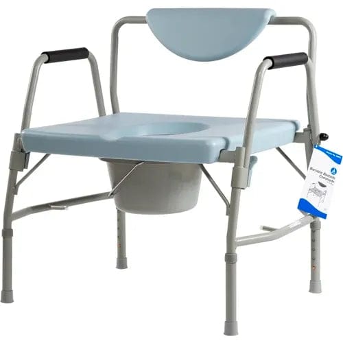 Centerline Dynamics Commodes Bariatric Drop Arm Bedside Commode Seat