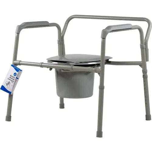 Centerline Dynamics Commodes Bariatric Folding Bedside Commode Seat