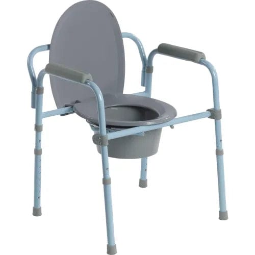Centerline Dynamics Commodes Steel Folding Frame Commode