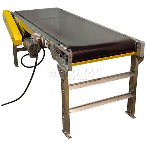 Centerline Dynamics Conveyors Omni Metalcraft Powered 24"W x 12'L Belt Conveyor without Side Rails