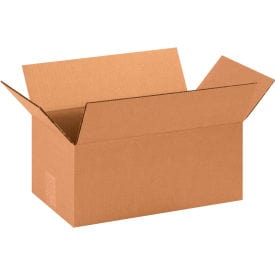 Centerline Dynamics Corrugated Box Cardboard Corrugated Boxes, 14"L x 8"W x 6"H, Kraft - Pkg Qty 25