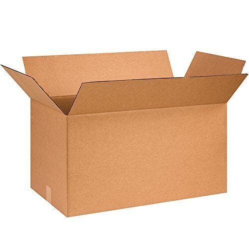 Centerline Dynamics Corrugated Box Cardboard Corrugated Boxes, 26"L x 14"W x 14"H, Kraft - Pkg Qty 10