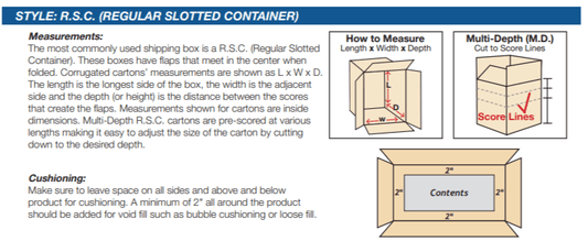 Centerline Dynamics Corrugated Box Long Cardboard Corrugated Boxes, 17"L x 6"W x 6"H, Kraft - Pkg Qty 25