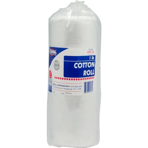 Centerline Dynamics Cotton Balls Cotton Roll, 1 lb., 1 Roll/Bag, 12 Bag/Case