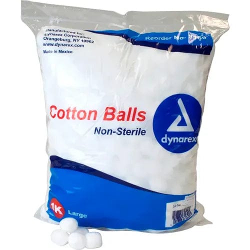 Centerline Dynamics Cotton Balls Non-Sterile Cotton Balls, Large, White, 2000 Pcs