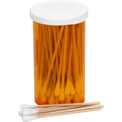 Centerline Dynamics Cotton Tipped Applicators Non-Sterile Cotton Tipped Applicators, 3" Wood Shaft, 100/vial