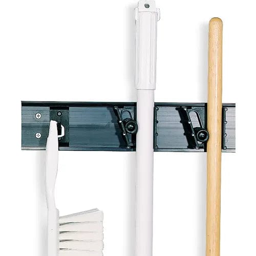 Centerline Dynamics Dispensers & Organizers Carlisle Roll 'N Grip™ Holder System, Black, 18", 1 Hook/3 Rollers - 4073100 - Pkg Qty 12