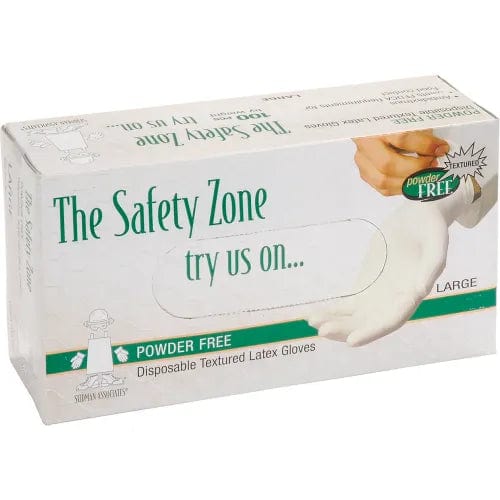 Centerline Dynamics Disposable Gloves Disposable Latex Gloves, Powder-Free, Small, Natural, 4 Mil, 1000/Case