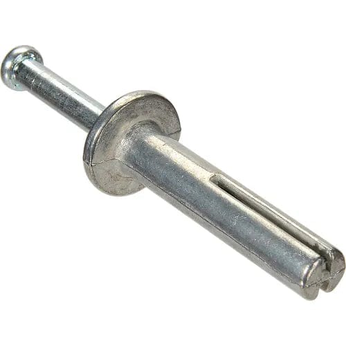 Centerline Dynamics Drive Anchors Hammer Drive Anchor, Mushroom Head, Alloy Steel, Zinc, Pkg of 100