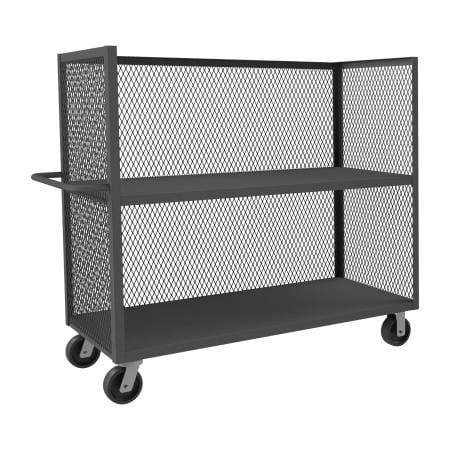 Centerline Dynamics Durham 3 Sided Mesh Truck Durham 3 Sided Mesh Truck, 2 Fixed Shelves, 30 x 48