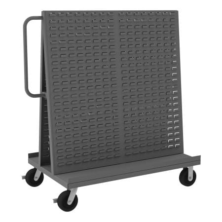 Centerline Dynamics Durham A-Frame Truck Durham A-Frame Truck Louvered Panels Gray 30 x 54-1/2 x 57