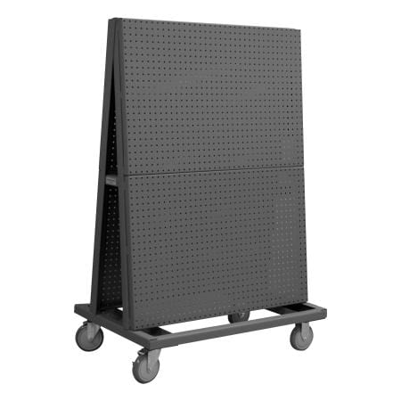 Centerline Dynamics Durham A-Frame Truck Durham A-Frame Truck Pegboard Panels Gray 24 x 36-3/4 x 55-3/4
