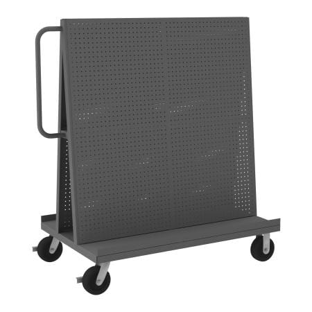 Centerline Dynamics Durham A-Frame Truck Durham A-Frame Truck Pegboard Panels Gray 30 x 54-1/2 x 57