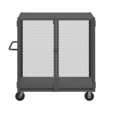 Centerline Dynamics Durham Cage Truck 26 x 54-1/2 x 56-7/16 Durham Cage Truck Low Deck, Pad Lockable