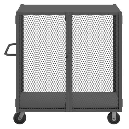 Centerline Dynamics Durham Cage Truck 32 x 54-1/2 x 56-7/16 Durham Cage Truck Low Deck, Pad Lockable