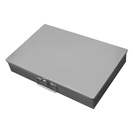 Centerline Dynamics Durham Compartment Boxes Durham Large Steel Compartment Box, 16 Compartments, Gray