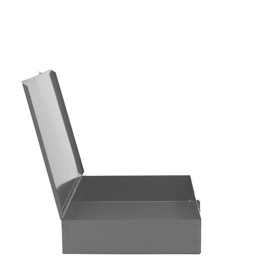 Centerline Dynamics Durham Compartment Boxes Durham Large Steel Compartment Box, 24 Empty, Gray
