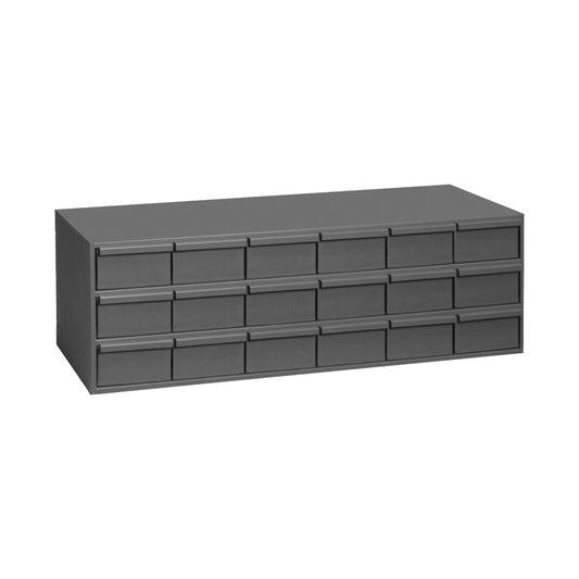 Centerline Dynamics Durham Drawer Cabinets Durham 18 Drawer Storage Unit for Small Parts Storage, Large Drawers