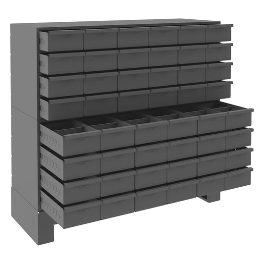 Centerline Dynamics Durham Drawer Cabinets Durham 48 Drawer Storage Unit for Small Parts Storage, Drawers