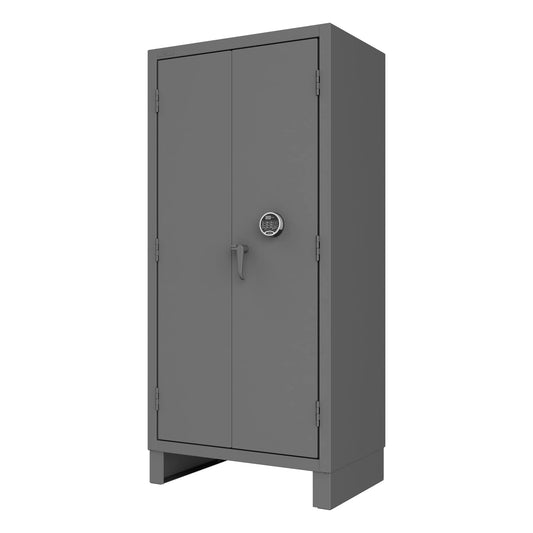 Centerline Dynamics Durham Electronic Access Control 36 x 24 x 78 Durham Access Control Cabinet, 14 Gauge, 4 Shelves