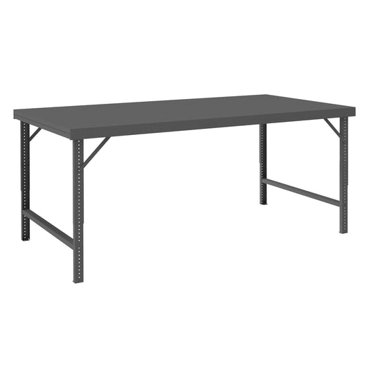 Centerline Dynamics Durham Ergonomic Workbenches Durham Folding Leg Workbench, Steel Top, 60 x 30