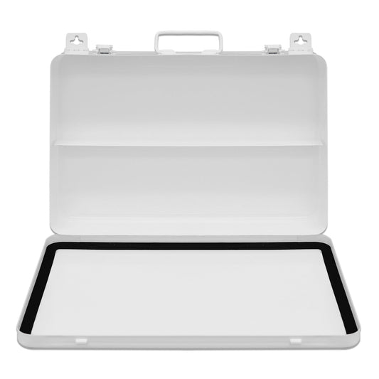 Centerline Dynamics Durham First Aid Box Durham 36 Unit Horizontal Metal First Aid Kit Box with Center Partition