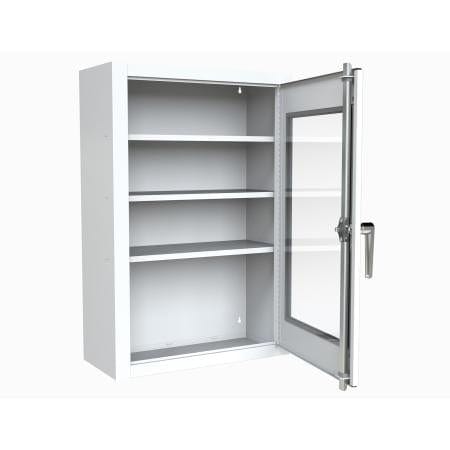 Centerline Dynamics Durham First Aid Cabinet Durham Lockable Medicine Cabinet with Plexiglass Door