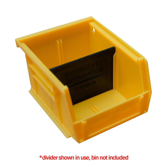 Centerline Dynamics Durham Hook-On Bins Durham Horizontal, Black Divider for Hook-On Bins PB30210 & PB30220