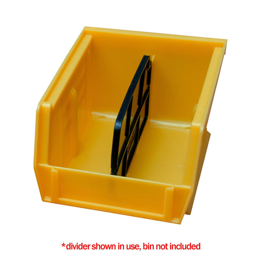 Centerline Dynamics Durham Hook-On Bins Durham Vertical, Black Divider for Hook-On Bins PB30210