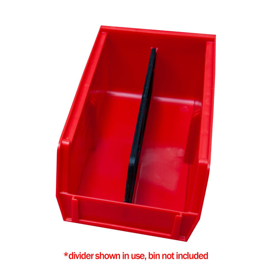 Centerline Dynamics Durham Hook-On Bins Durham Vertical, Black Divider for Hook-On Bins PB30220