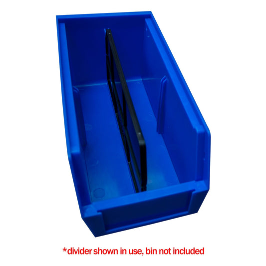 Centerline Dynamics Durham Hook-On Bins Durham Vertical, Black Divider for Hook-On Bins PB30230