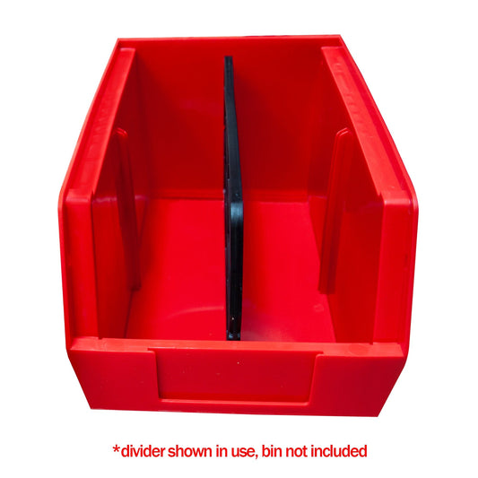 Centerline Dynamics Durham Hook-On Bins Durham Vertical, Black Divider for Hook-On Bins PB30240 & PB30250