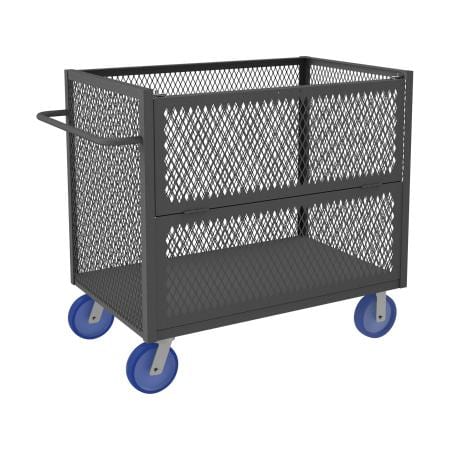 Centerline Dynamics Durham Mesh Truck 3STDG-EX3048-8PU-95 Durham 3 Sided Trucks with Drop Gate