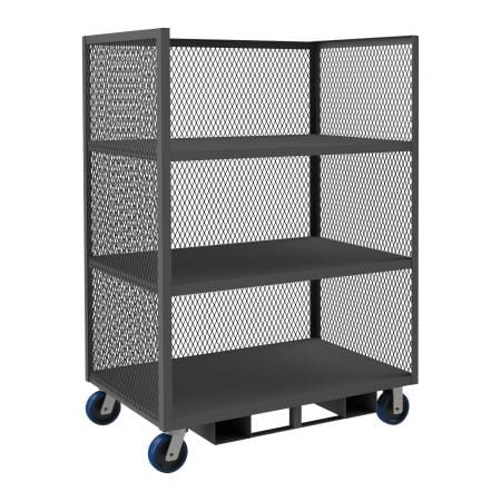 Centerline Dynamics Durham Mesh Truck Durham 3 Sided Mesh Trucks with Fork Lift Pockets