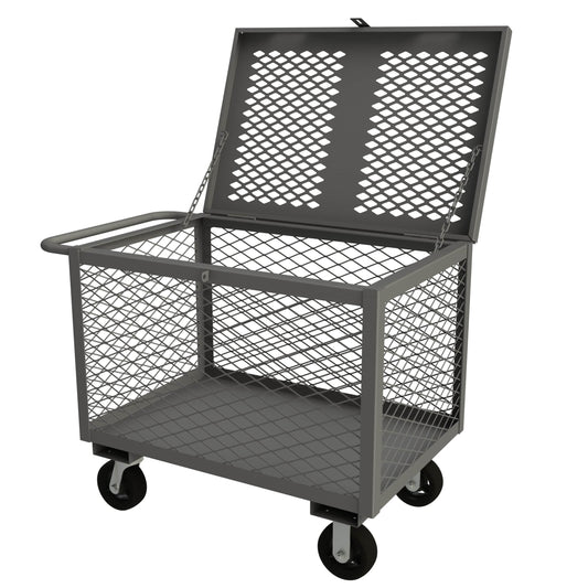 Centerline Dynamics Durham Mesh Truck Durham 4 Sided Mesh Box Truck Hinged Cover