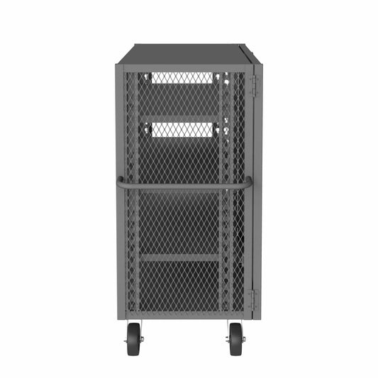 Centerline Dynamics Durham Mesh Truck Durham Security Mesh Truck, 3 Adjustable Shelves