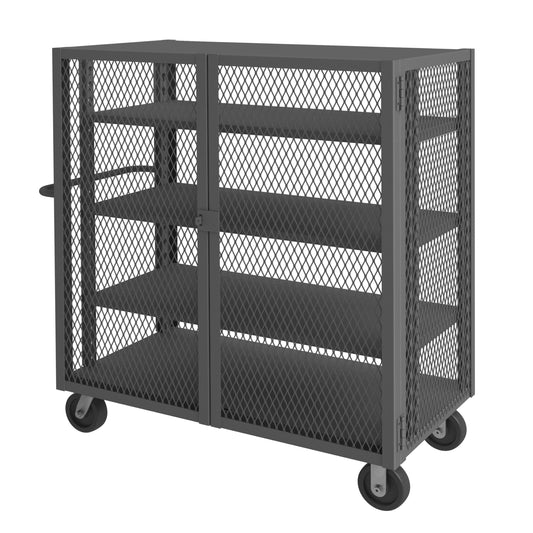 Centerline Dynamics Durham Mesh Truck Durham Security Mesh Truck, 3 Adjustable Shelves