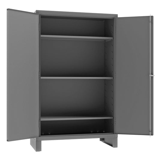 Centerline Dynamics Durham Speciality Cabinets 3 Shelves Durham Cabinet, 14 Gauge, Shelves with Legs, 48 x 24 x 78